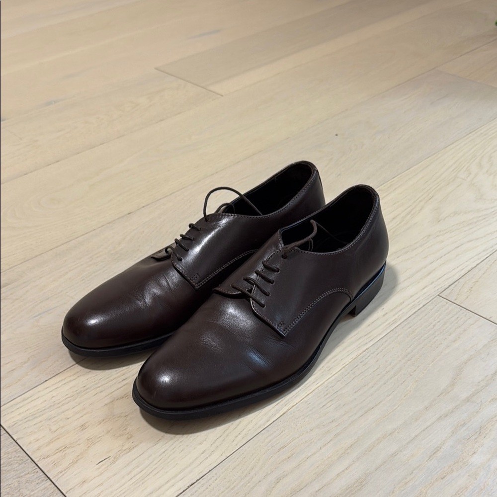 Theory brown men’s oxfords